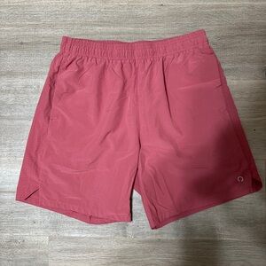 Men's Pink Athletic Shorts Medium